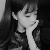 吸烟漫画女头像黑白微信头像图片大全