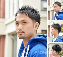 秋季男性清爽短发让你帅一点再帅一点