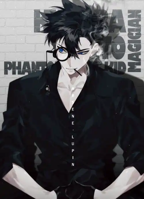 怪盗基德工藤新一遇上神仙画风,两个都好撩,这是偶像剧吧