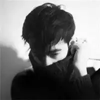 你给我的黑白世界黑白质感帅哥头像