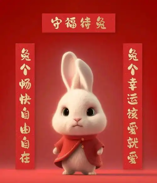 萌小兔头像壁纸第三十七期