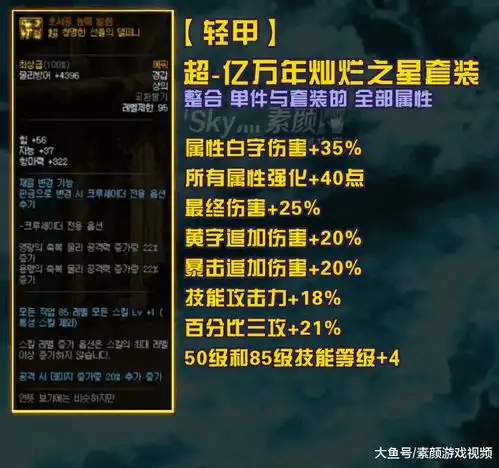 dnf最帅职业的挑剔分析男漫游95级防具的选择方向
