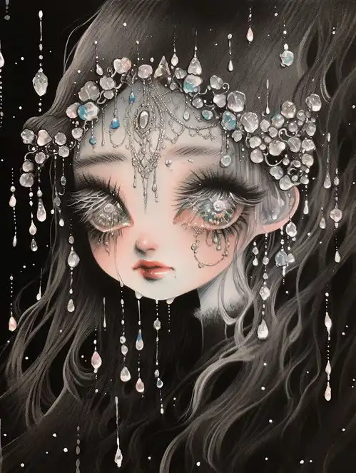 怪诞艺术头像01midjourney人物