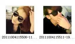 戴眼镜qq情侣头像