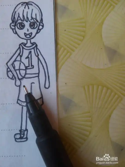 5爱打篮球的小小少年