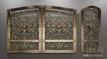 铁门建e网3d模型分享交流平台3d模型下载3d模型下载网站