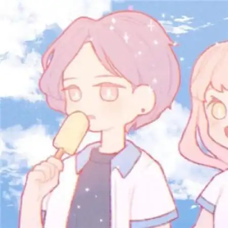 2020一对两张可爱手绘卡通情头超萌一男一女