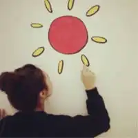 丸子头头像女生背影炸丸子头发型的美女头像图片