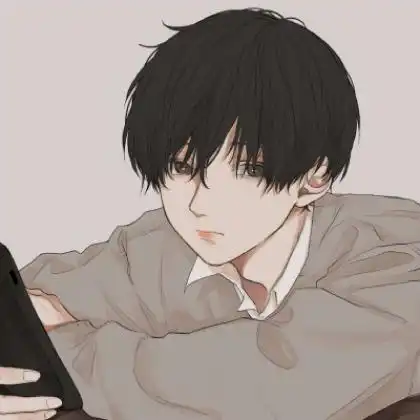 最帅的动漫男生头像,干净帅气手绘风美男子