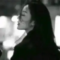 qq头像黑色全黑黑色系女生qq头像