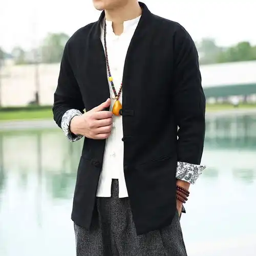 丢掉韩系日系的廉价衣服,2018年流行中国风,成熟男人必备