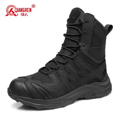 clessidra英伦复古休闲高帮马丁靴手工牛皮圆头切尔西靴男短靴子cl黑色40