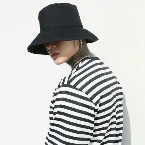 黑帽遮眼男生霸气头像图片扣扣居