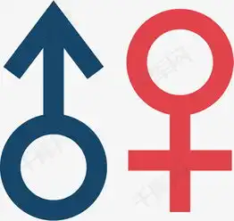 男女标志素材图片免费下载高清psd千库网图片编号8683319