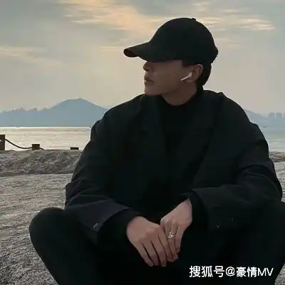 暗黑系男生头像真人2022帅气吸引人的高级感的男头
