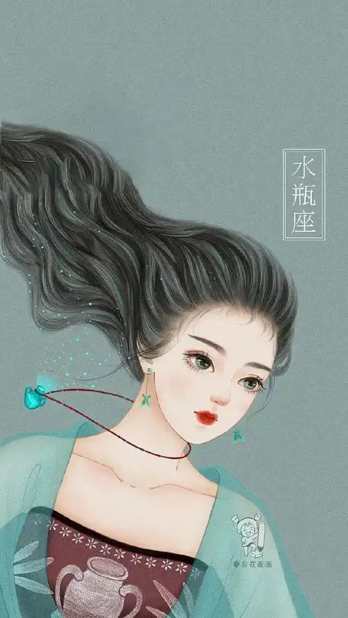 古风12星座精美壁纸女孩子为什么要努力