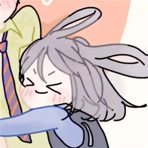 疯狂动物城情侣头像狐尼克和兔朱迪cp情头