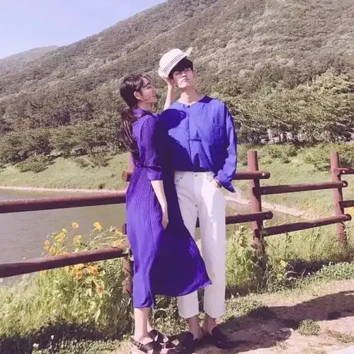 情侣头像他若心里有你,离得再远也会去找你