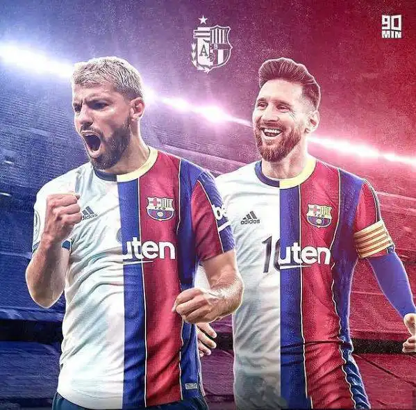 真老铁阿圭罗为梅西拒绝10号球衣阿根廷巨星人缘好到没话说