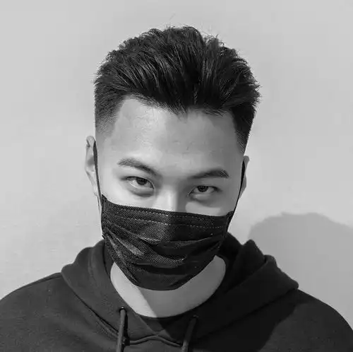 男生两边铲发型这样剪才帅气夏天留好这4款,时尚干净显精神