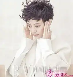 孙俪最新短发造型曝光男生头一样性感可爱