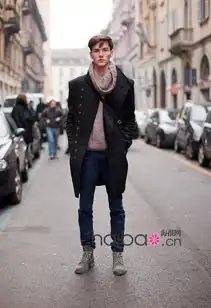 欧美型男街拍戏剧感造型不是女人的专利