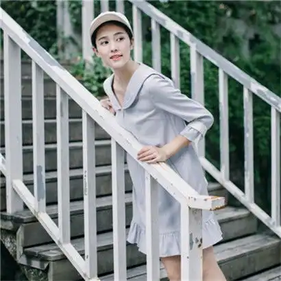 朴素女生头像,穿着朴素清幽淡雅贤惠的女生