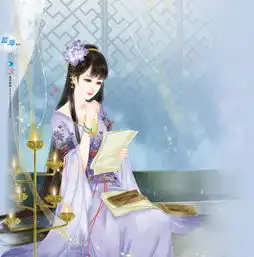 手绘古风女子