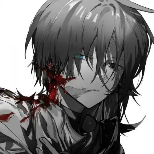 动漫黑白渣男打野专用头像