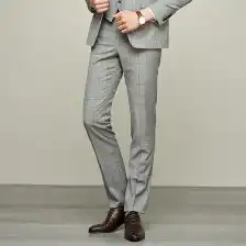 男士修身型西裤