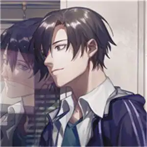 精致男头像二次元侧脸看起来更显得帅气