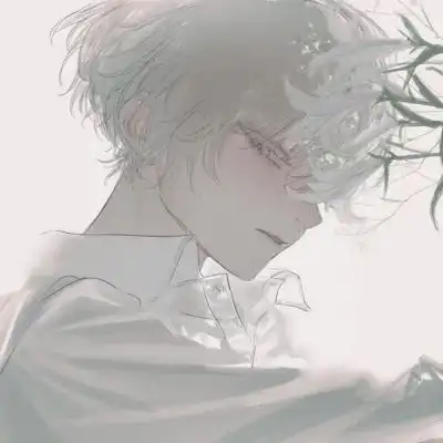 江孑帅气阳光系手绘男生头像