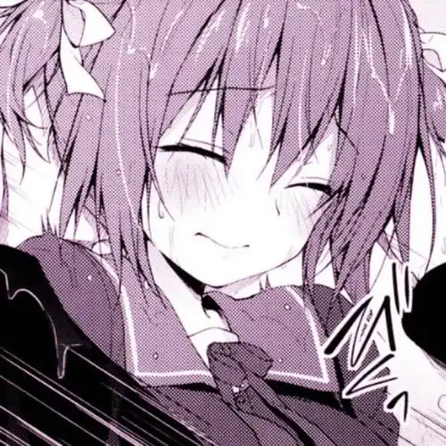 动漫头像动漫女头黑白头像图片集女孩子真的就是小可爱