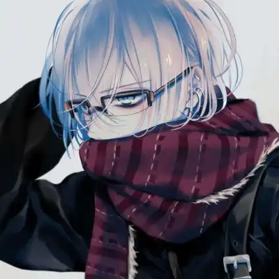 唐崎夜雨二次元帅气男生头像