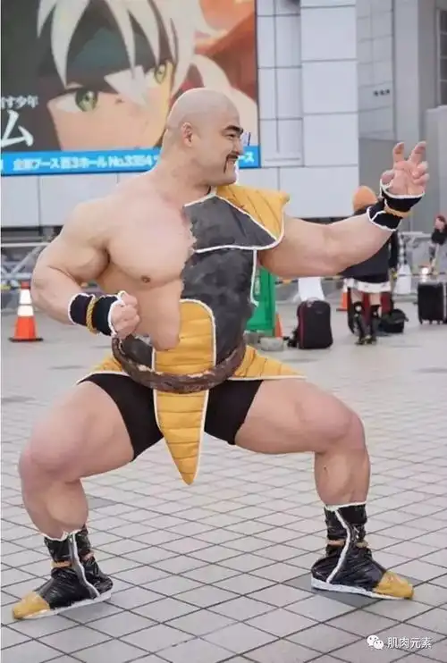 人物日本小伙神还原龟仙人霸气镇压全场这样反差萌的糙汉真的很帅气啊