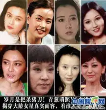 揭大龄女星的真实面容看谁才是不老神话