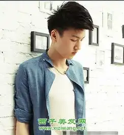 男生潮流发型快速变成帅哥