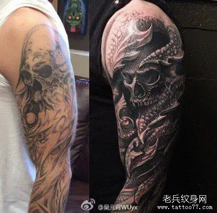 男生在手臂上纹身,应该纹个什么图案好看