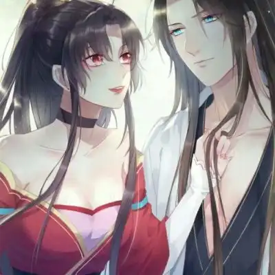 咸蛋女孩古风男女漫画头像