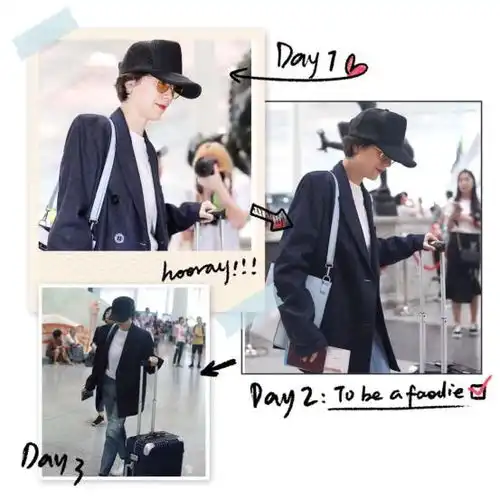 海清时尚品味独特又高级,不随普通潮流,经典西装也能穿出新感觉