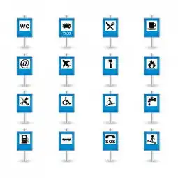 图片免费下载路标图标素材路标图标模板千图网