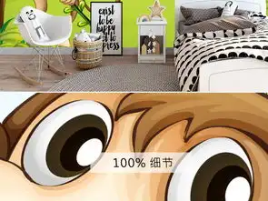 高清3d立体卡通动物森林儿童房背景墙壁画图片素材效果图下载儿童房背景墙图大全电视背景墙编号17770320