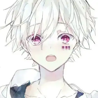 很丧的动漫头像男暗黑系头像男高冷动漫图片