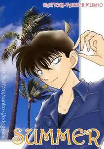 qq头像工藤新一黑白图微信头像图片大全