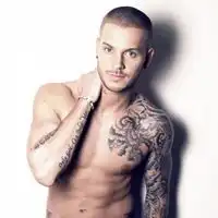 个性霸气欧美男生纹身头像,肌肉男终身图片下载