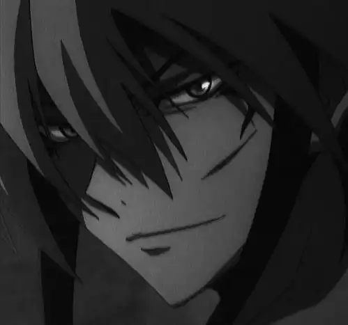 忧郁伤感黑白漫头