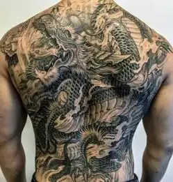 至尊龙纹身,威武霸气