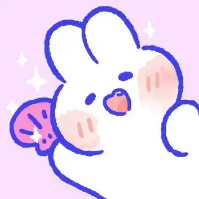 蜜汁可爱cute可爱兔纸手绘头像