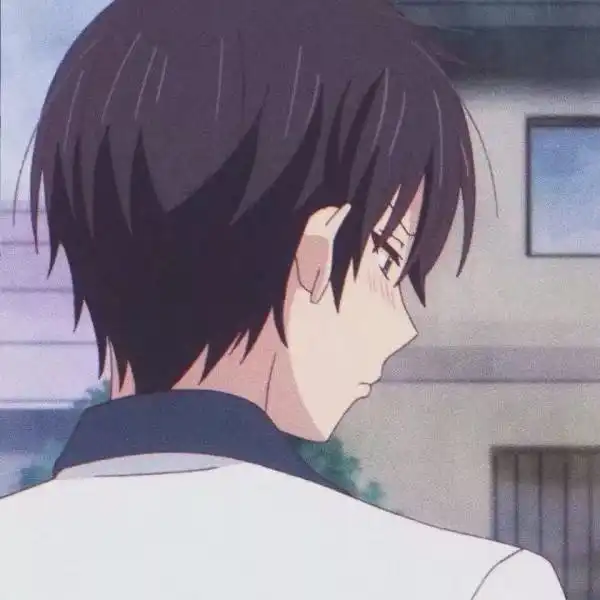 动漫头像把快乐炼成泪水