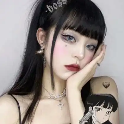 超拽女生头像霸气冷酷,请你勇敢一点不用害怕